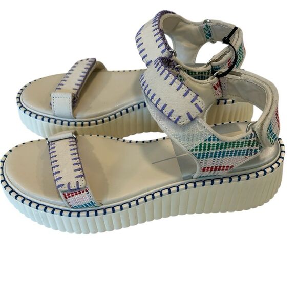 Dolce Vita Debra Sandals Ivory Multi Nubuck, Size 9.5, NWOT - Picture 4 of 11